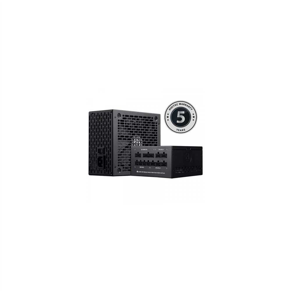 hiditec fuente alimentación 850w 80+ bronze full-modular