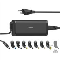 hama cargador para portátil con 8 adaptadores de 15-19v/90w