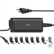 hama cargador para portátil con 8 adaptadores de 15-19v/90w