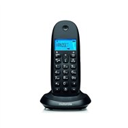 telefono fijo inalambrico motorola c1001 cb+ negro