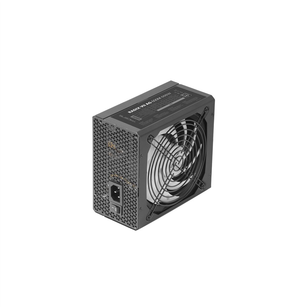 fuente alimentacion 600w tacens radix vii 80+silver modular