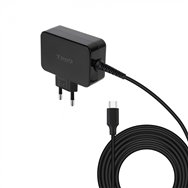 tooq tqlc-usbcgan65pd cargador de dispositivo móvil portátil negro corriente alterna interior