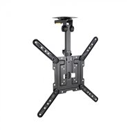 tooq soporte de techo para pantallas 23"-55", negro