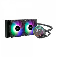 unykach aquastorm 240 procesador kit de refrigeración lí­quida 12 cm negro 1 pieza(s)