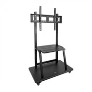 tooq coloso soporte de suelo con ruedas para pantalla 37"-100"