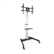 tooq hera soporte de suelo de aluminio con ruedas para pantalla 37"-86"