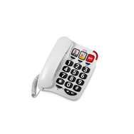 spc comfort numbers 2 teléfono analógico blanco