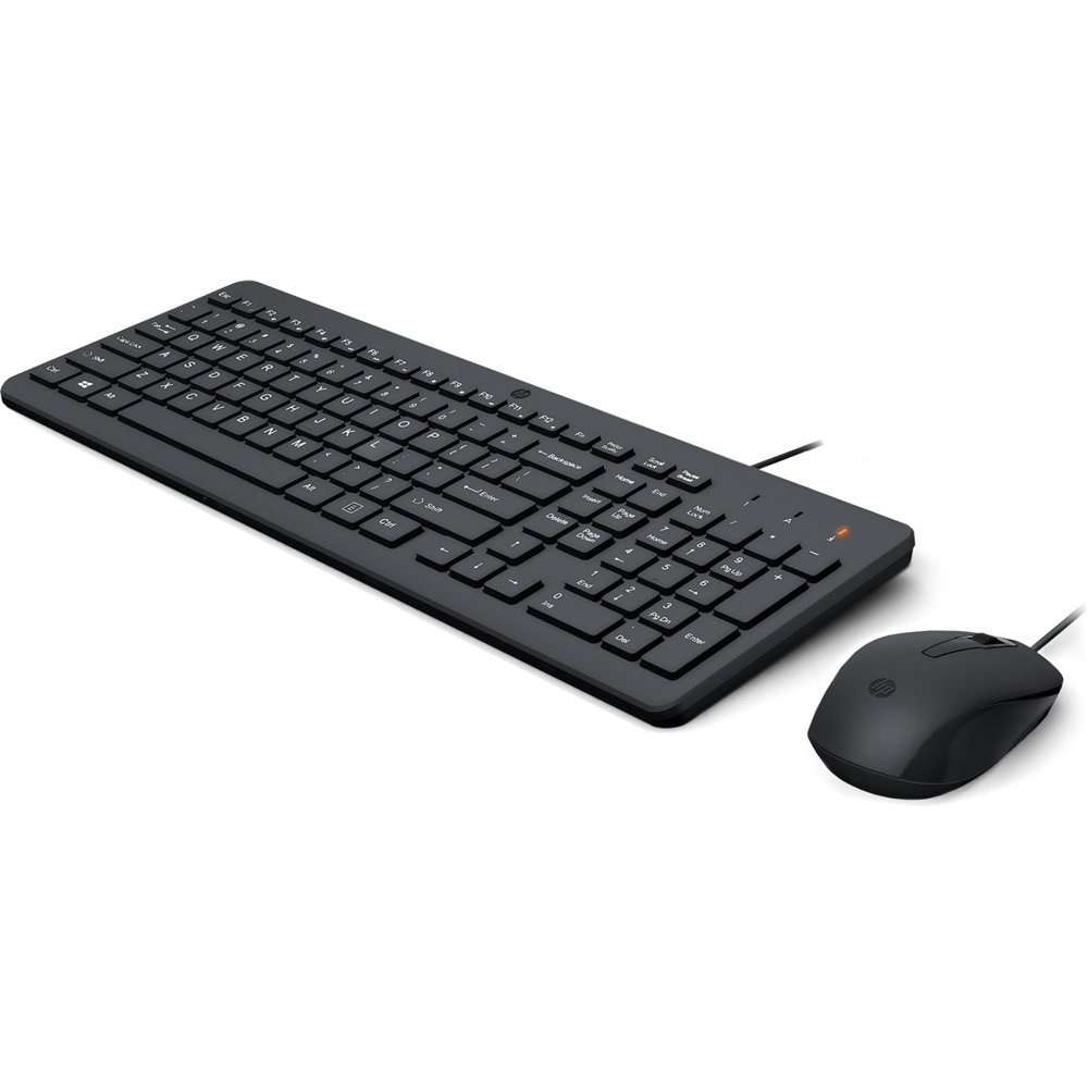 hp teclado y ratón con cable 150