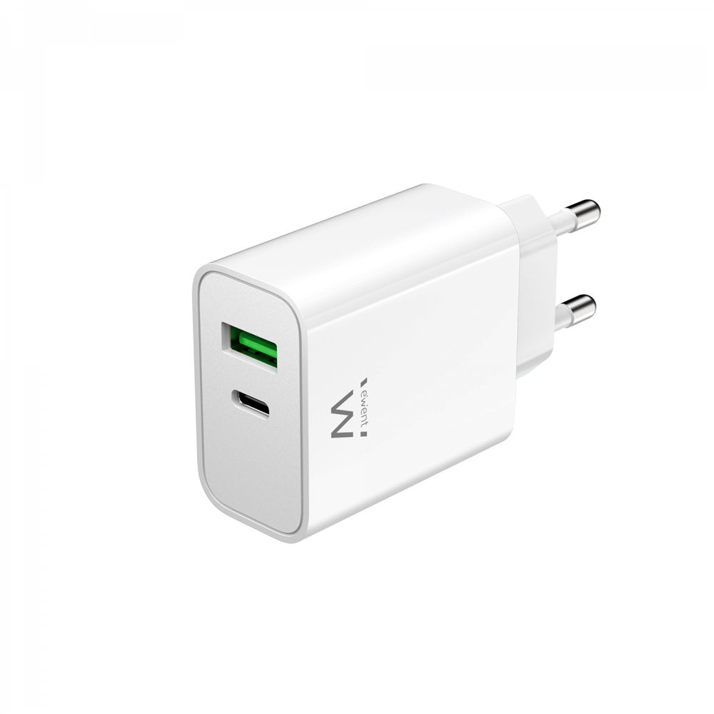 ewent ew1325 cargador de dispositivo móvil universal blanco corriente alterna carga rápida interior