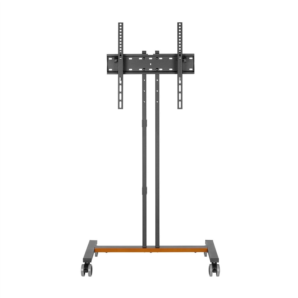 aisens soporte de suelo eco con rueda para monitor/tv 35kg de 32-55, negro