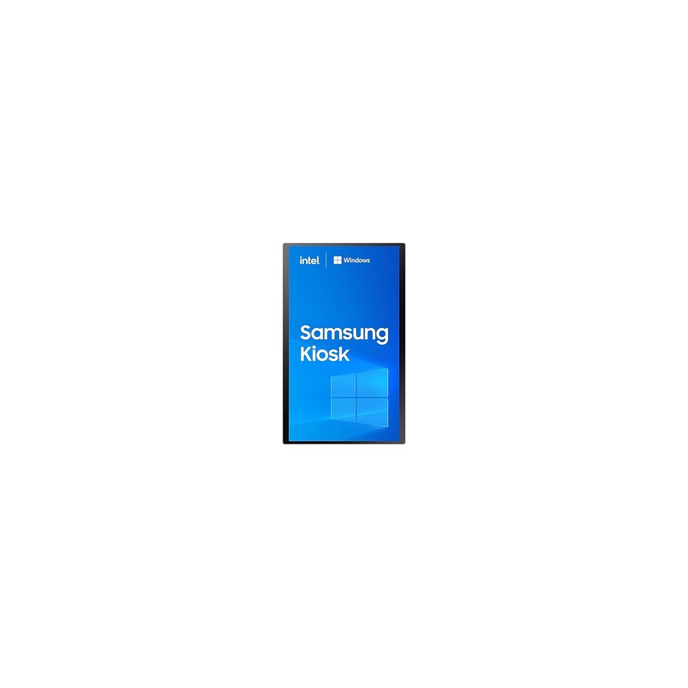 samsung km24c-w diseño de quiosco 61 cm (24") led 250 cd / m² full hd blanco pantalla táctil procesador incorporado windows 10 i