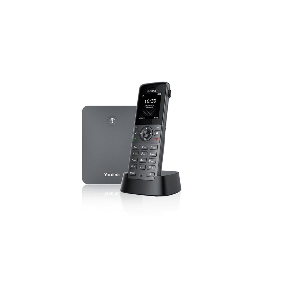 yealink w73p teléfono ip gris tft