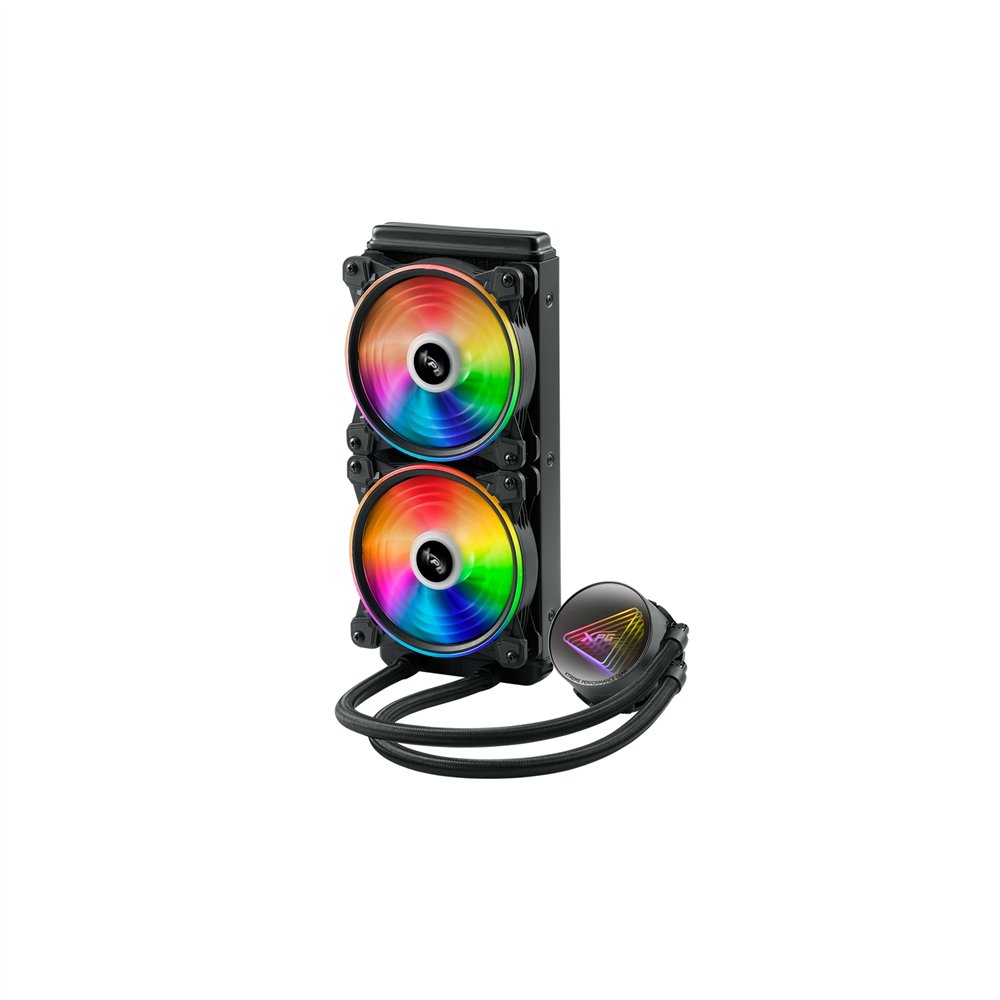 adata levante x 240 procesador sistema de refrigeración lí­quida todo en uno 12 cm negro