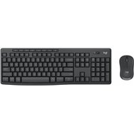 logitech mk370 combo for business teclado ratón incluido rf wireless + bluetooth qwerty español grafito