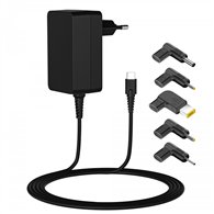 leotec lencshometc45 cargador de dispositivo móvil universal negro corriente alterna carga rápida interior