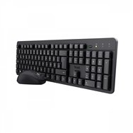 trust tkm-360 teclado ratón incluido rf inalámbrico qwerty español negro
