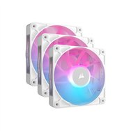 corsair icue link rx120 rgb carcasa del ordenador ventilador 12 cm blanco 3 pieza(s)
