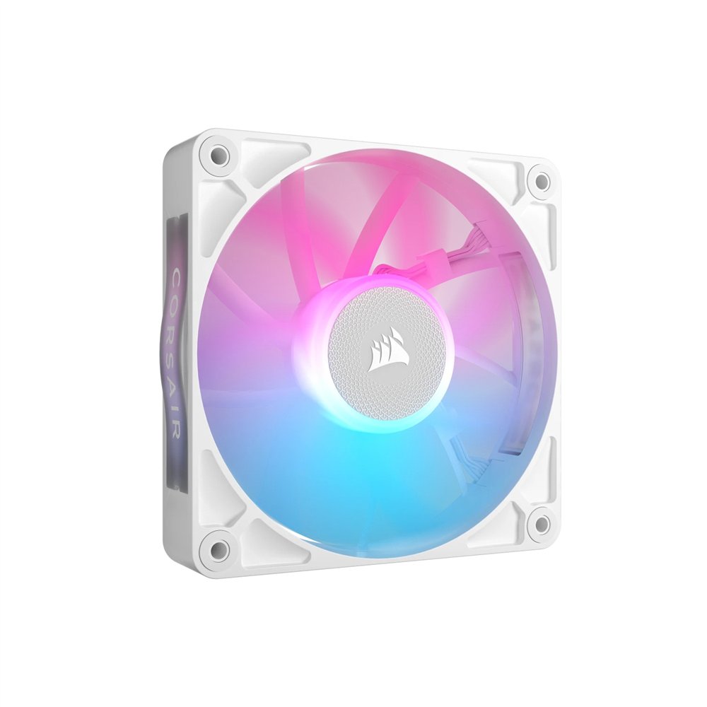 corsair icue link rx120 rgb carcasa del ordenador ventilador 12 cm blanco 1 pieza(s)