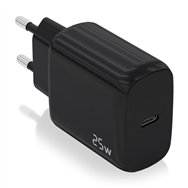 aisens cargador usb-c pd3.0 1 puerto 1xusb-c 25w, negro