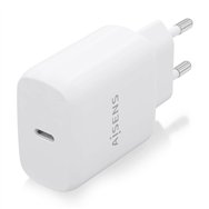 aisens cargador usb-c pd3.0 1 puerto 1xusb-c 25w, blanco