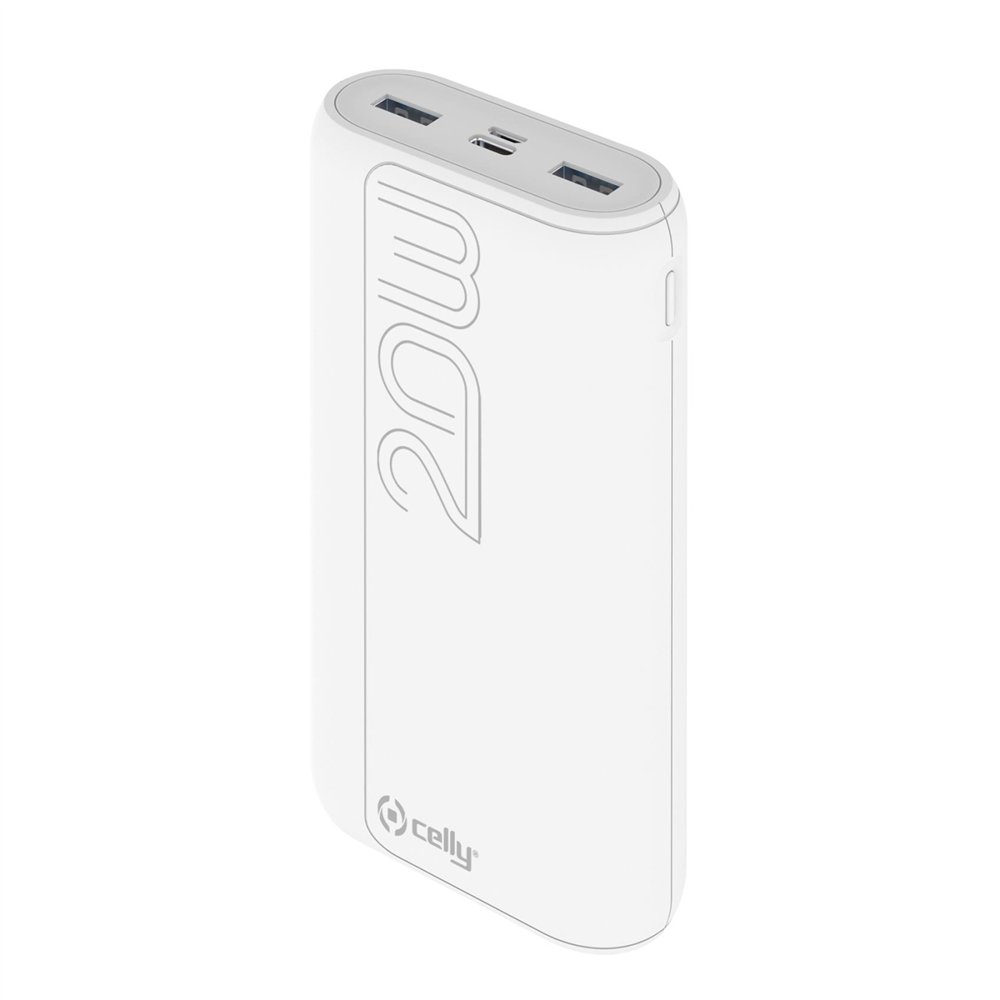celly pbpd20000evowh batería externa 20000 mah blanco