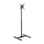 aisens soporte de suelo inclinable y extensible para tv 20kg de 13-42, negro
