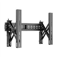 aisens soporte para videowall nivelable y función pop-out para tv 70kg de 37-70, negro