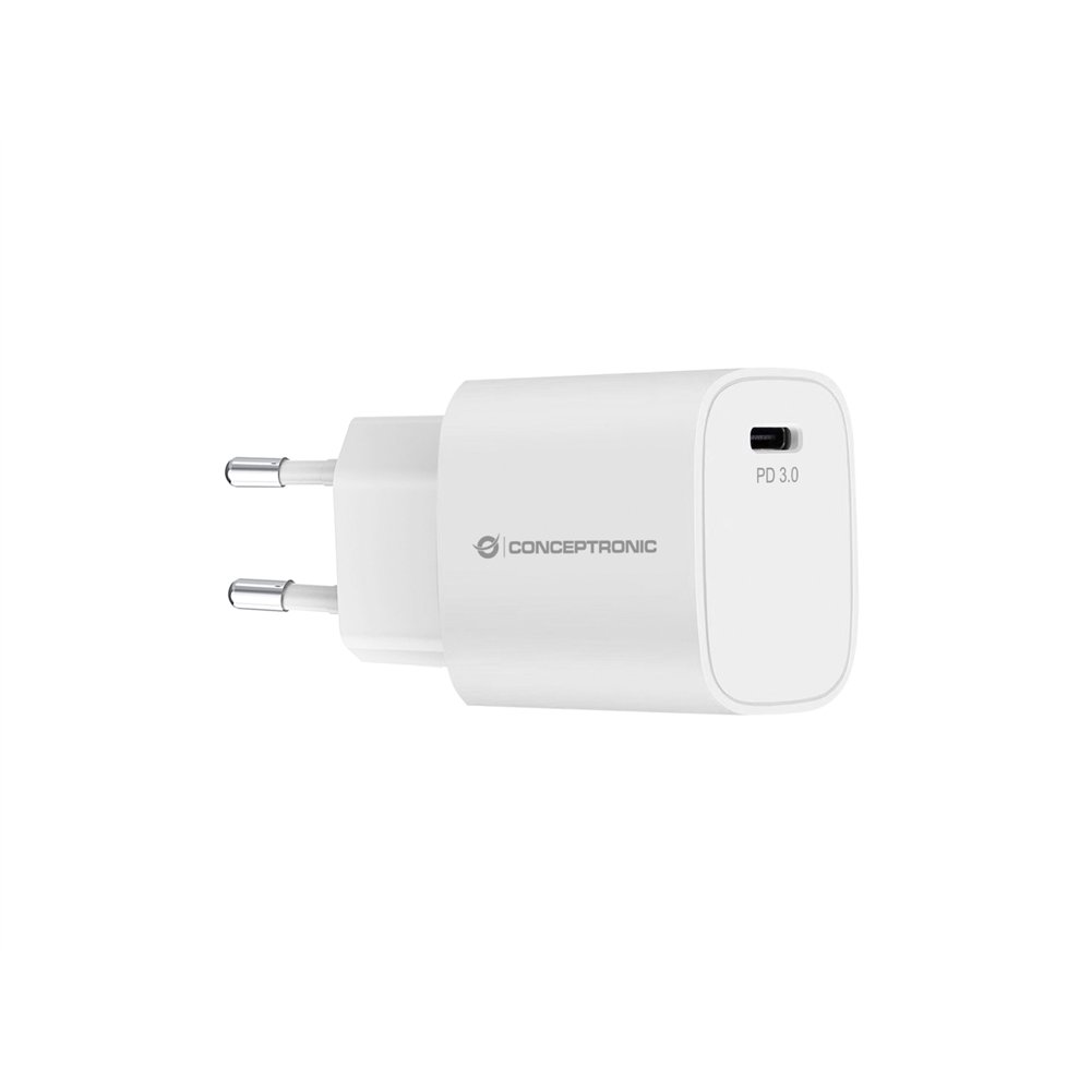 conceptronic althea14w cargador de dispositivo móvil universal blanco corriente alterna carga rápida interior
