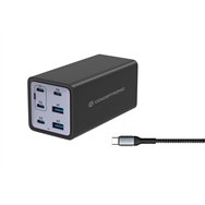 conceptronic ozul06be cargador de dispositivo móvil universal negro corriente alterna carga rápida interior
