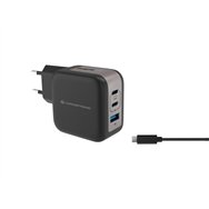 conceptronic althea17b cargador de dispositivo móvil universal negro corriente alterna carga rápida interior