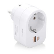 aisens asps-1a1c06-w cargador de dispositivo móvil universal blanco corriente alterna carga rápida interior