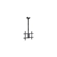 tooq soporte de techo para pantallas 32"-75", negro