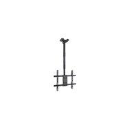tooq soporte de techo para pantallas 32"-75", negro