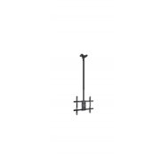 tooq soporte de techo para pantallas 32"-75", negro