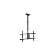 tooq soporte de techo para pantallas 43"-86", negro