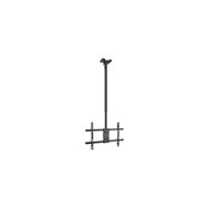 tooq soporte de techo para pantallas 43"-86", negro