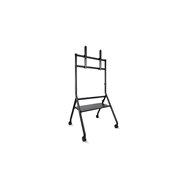 tooq idreams soporte de suelo con ruedas para pantalla 37"-86", negro