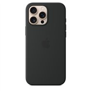 apple funda de silicona con magsafe para el iphone 16 pro max - negro
