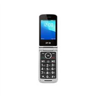 spc prince 4g 7,11 cm (2.8") 130 g negro, plata teléfono básico