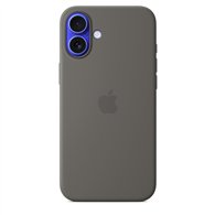 apple funda de silicona con magsafe para el iphone 16 plus - gris piedra