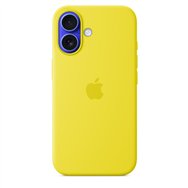 apple funda de silicona con magsafe para el iphone 16 - amarillo carambola