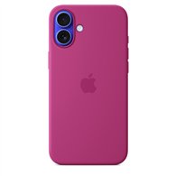apple funda de silicona con magsafe para el iphone 16 plus - fucsia