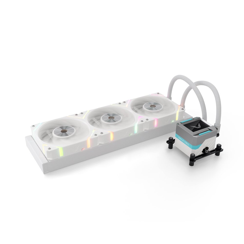 valkyrie vk-aiosy360w sistema de refrigeración para ordenador procesador sistema de refrigeración líquida todo en uno blanco