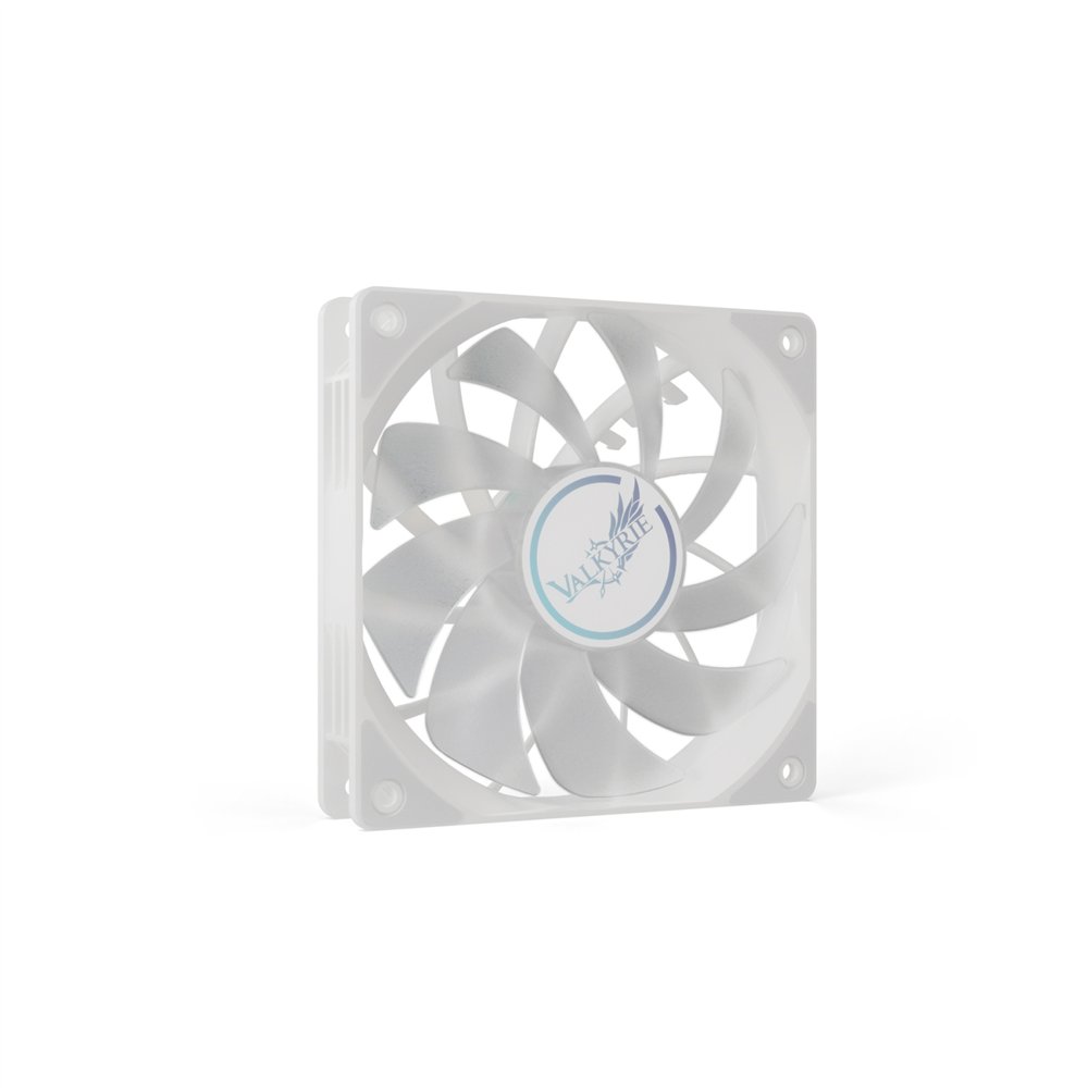 valkyrie vk-fanv12rw sistema de refrigeración para ordenador carcasa del ordenador ventilador blanco