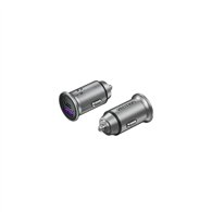 vention cargador de coche fffh0/ 1xusb-tipo c/ 1xusb/ 30w