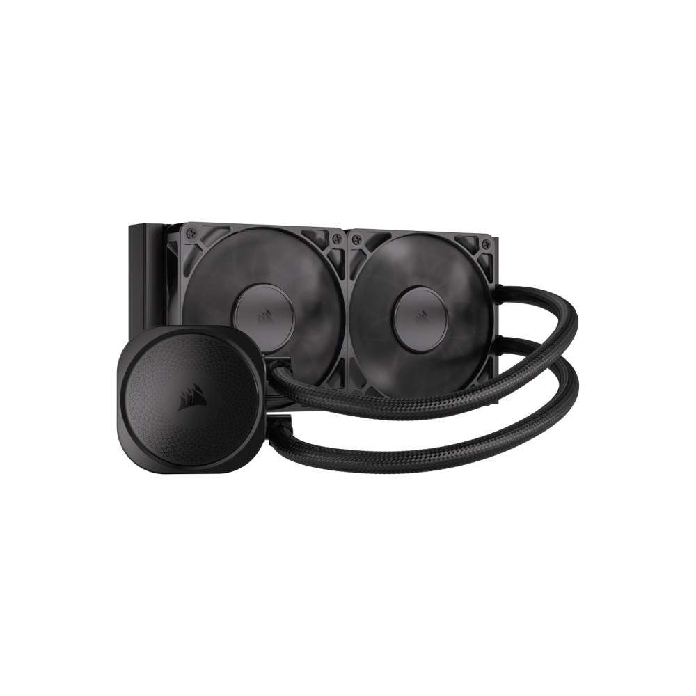 corsair nautilus 240 rs placa base refrigerador de aire negro