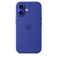 apple funda de silicona con magsafe para el iphone 16 - azul ultramar