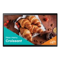 samsung qb24c-t pantalla plana para señalización digital 61 cm (24") led wifi 250 cd / m² full hd negro pantalla táctil procesad