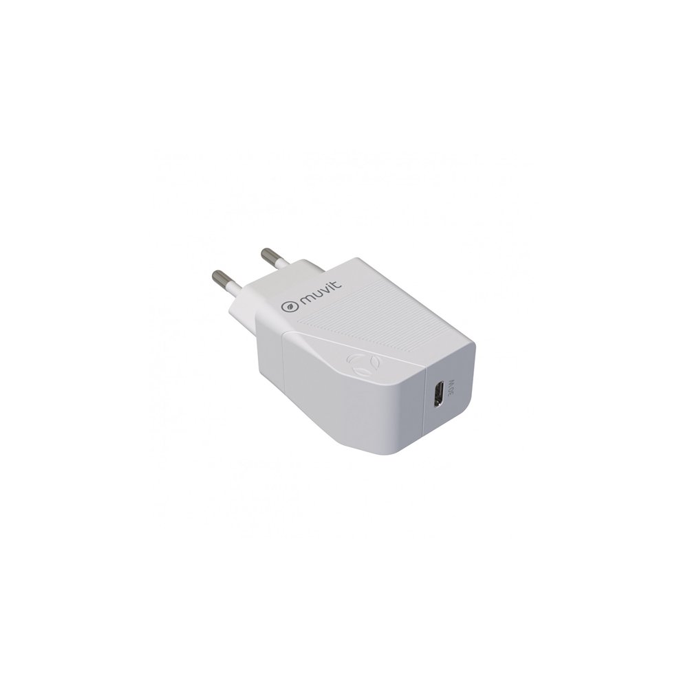 muvit mcacc0014 cargador de dispositivo móvil universal blanco corriente alterna carga rápida interior