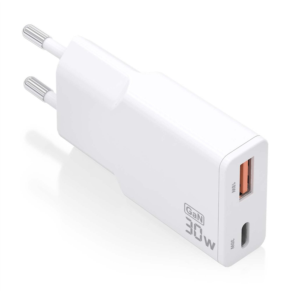 aisens asch-30w2p046-w cargador de dispositivo móvil cámara digital, mp3, mp4, teléfono móvil, navegante, portátil, consola de j